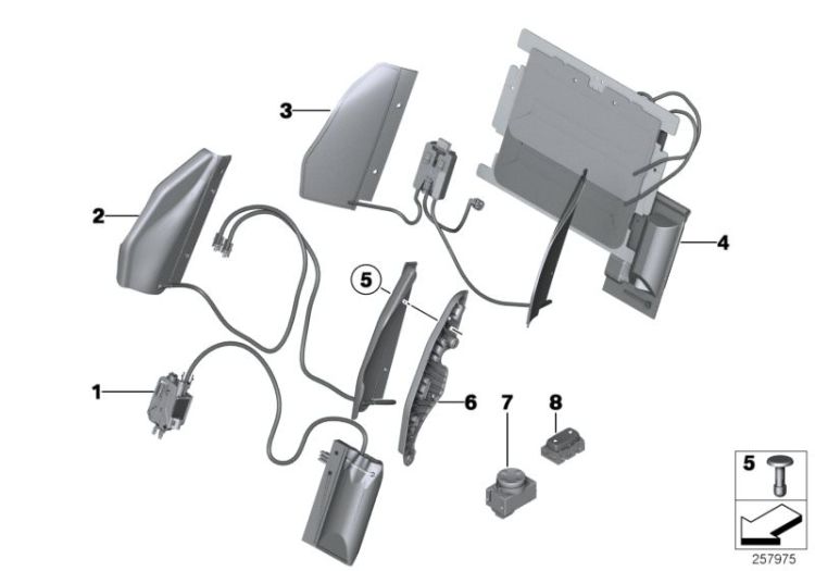 Seat, front, lumbar ->53621523761