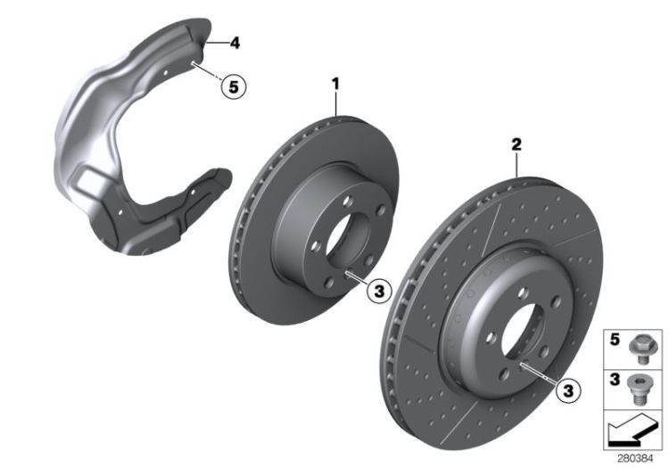 Front brake / brake disc ->47750515147