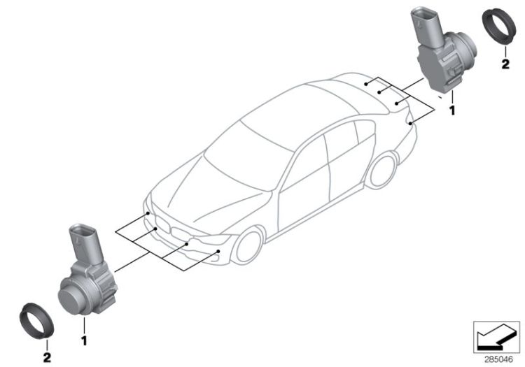 Ultraschallsensor ->53621660256