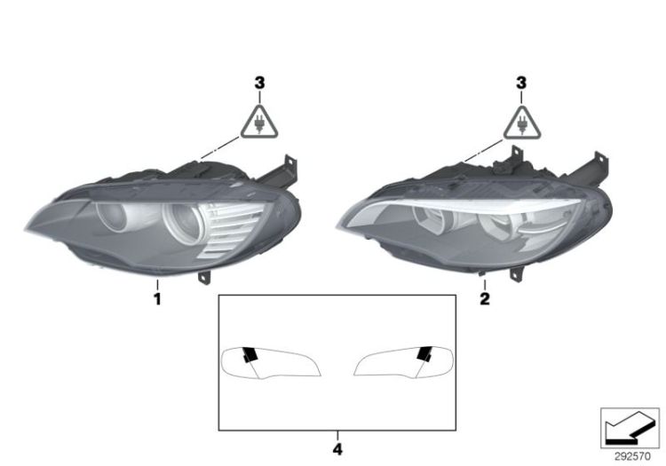 Headlight ->50901631051