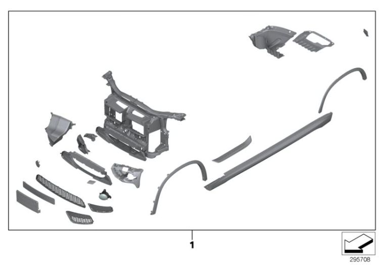 Retrofit, M aerodynamic kit ->1266373