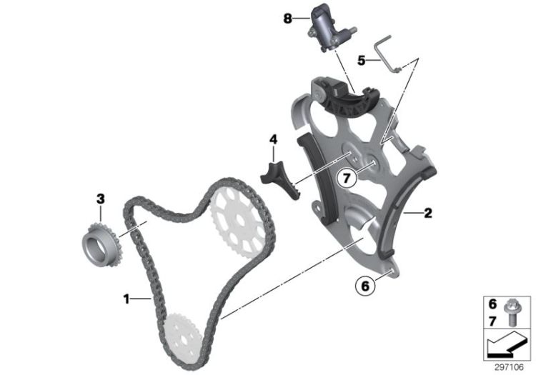 Lubrication system/Oil pump drive ->51932114464