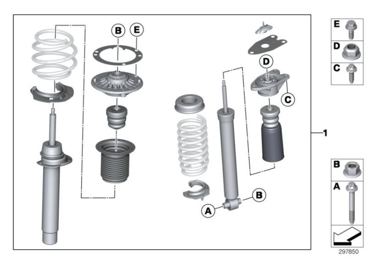 BMW M Performance suspension ->1300866