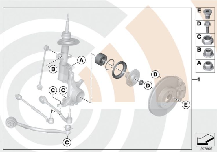 Kit roulements roue avant / Value Line ->