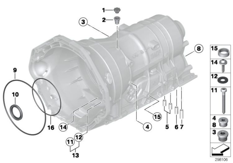 GA6HP26Z Gehäuse Anbauteile ->47739241054