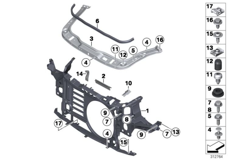 Front panel ->50619519004