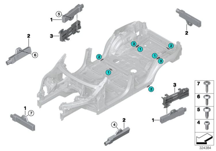 Individual parts, aerial, Comfort Access ->59369652948