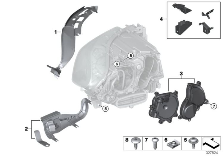 Single parts, headlight LED ->53598631458