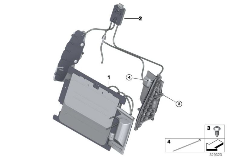 Seat, front, lumbar ->56193523911