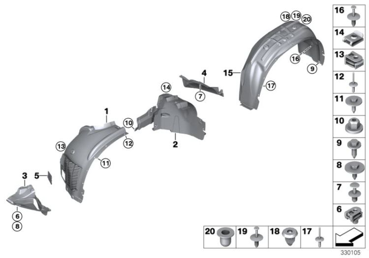 Wheelarch trim ->56762519232