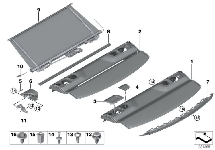 Rear window shelf ->54108518646