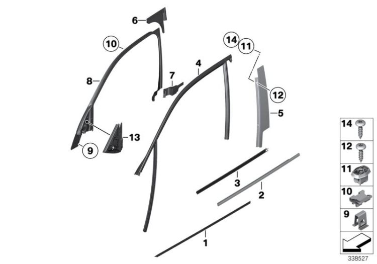 Finisher B-pillar, outer left, Number 05 in the illustration