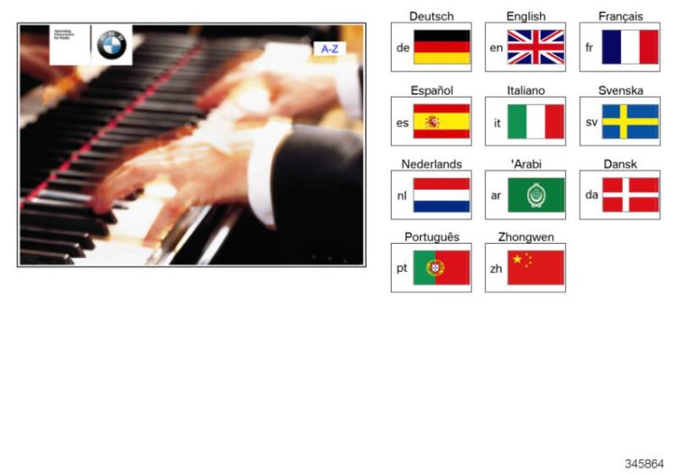 01400155836 Operating instructions radio  de  Technical Literature On board literature BMW 3er E90 01400155125 E46 >345864<, Instrucciones de uso de la radio "de"