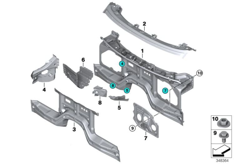 Splash wall parts ->50139411734