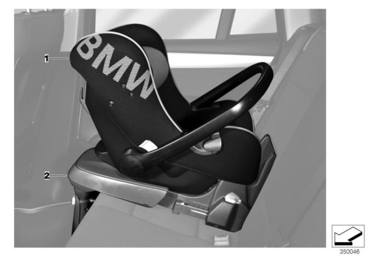 BMW Baby Seat 0+ ->47789033015