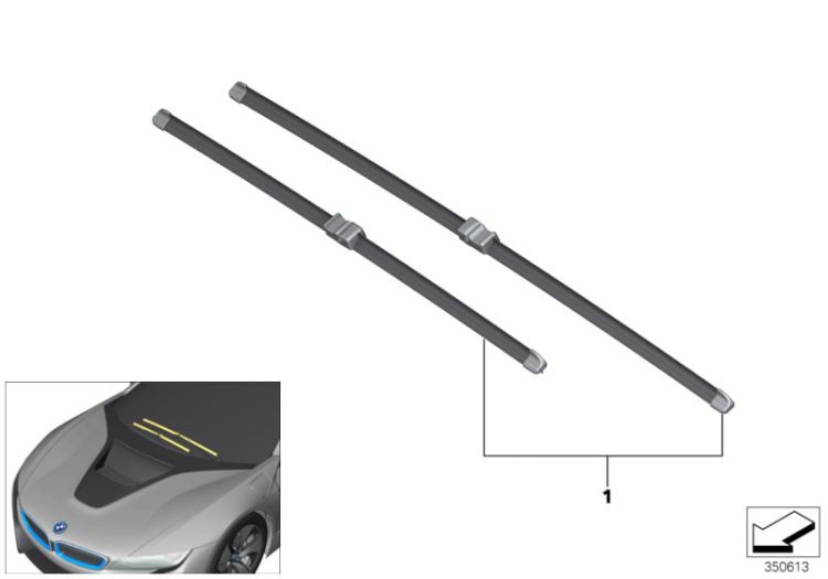 Set, wiper blades ->1126792