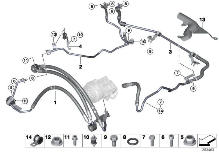 Oil lines / Adaptive Drive ->56082322274