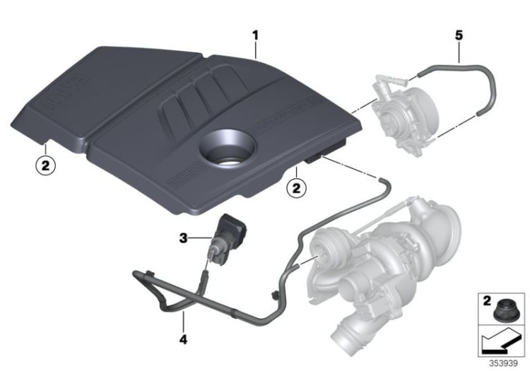 Vacum control-engine-turbo charger ->53622115016