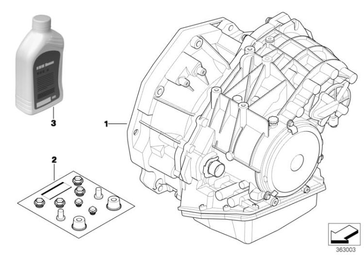 Automatic gearbox GACVT16Z ->8035