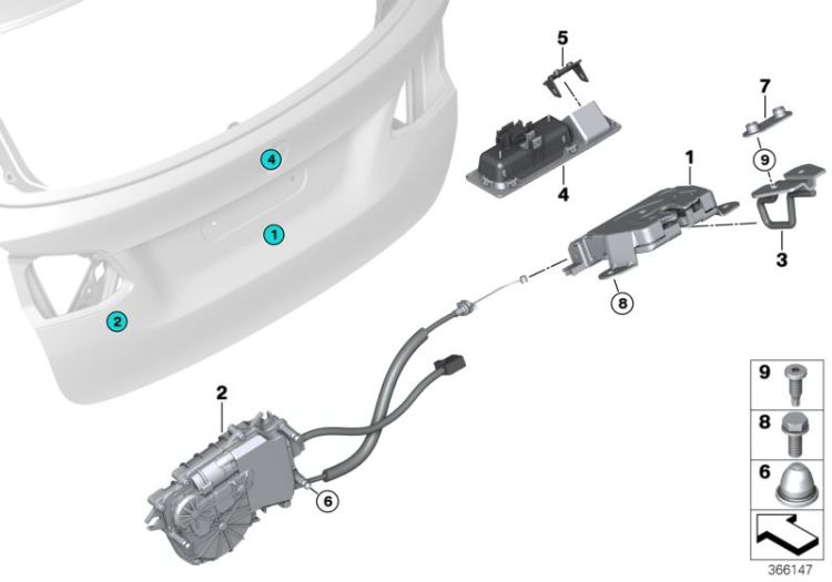 Tailgate locking system ->56667412433