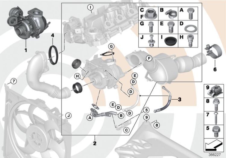 Turbocharger and install. kit Value Line ->47789112111