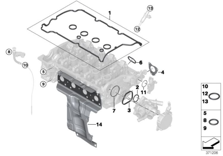 Cylinder head ->50618113925