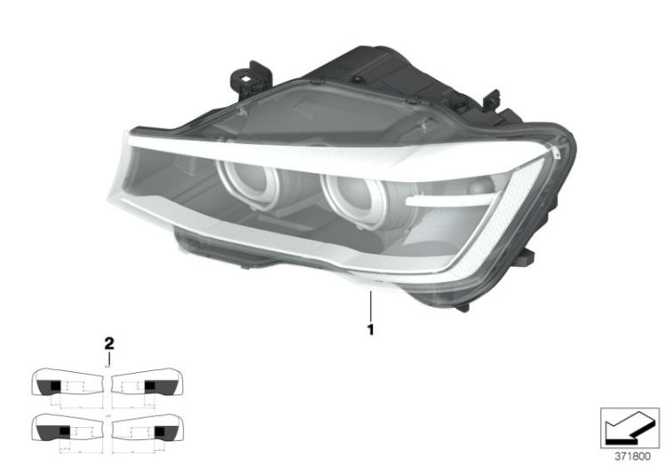 Headlight ->52632631282