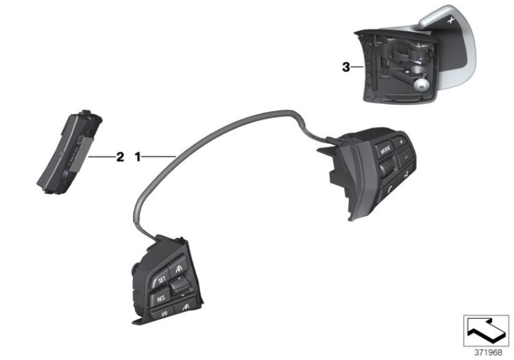 Steering wheel electronic control ->47795411458