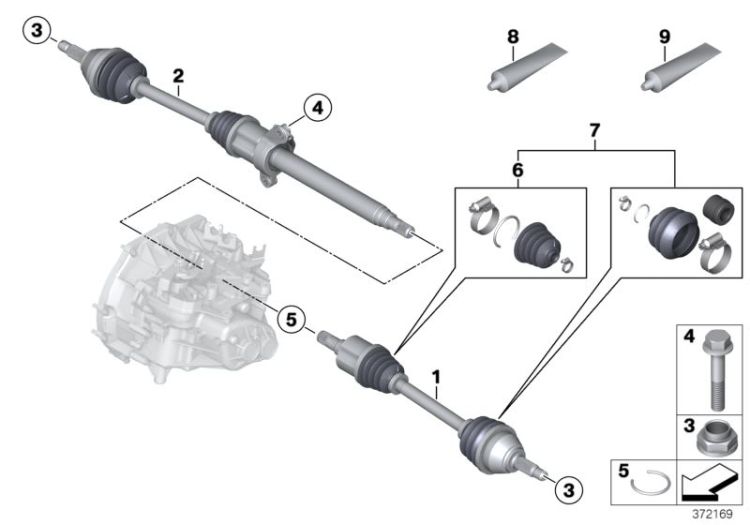 Drive Shaft ->8025