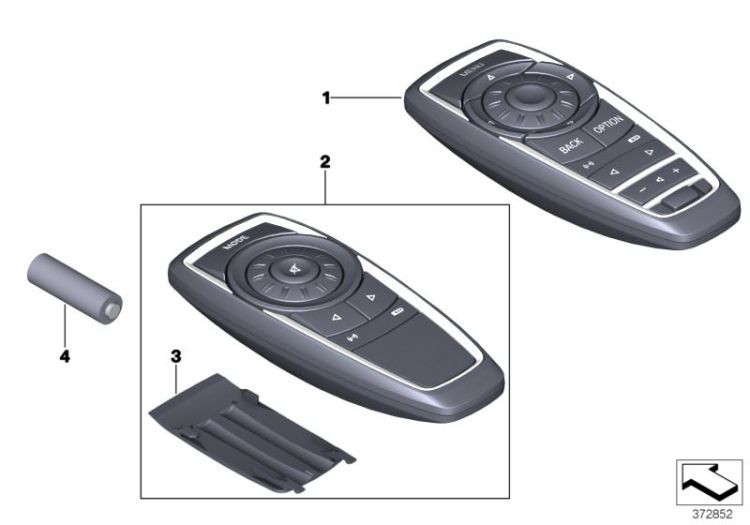 Remote control, rear ->56081652474