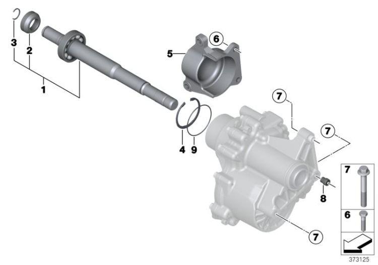 Transmission mounting parts ->56775270087