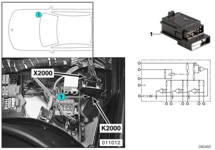 Relay, glow element K2000 ->