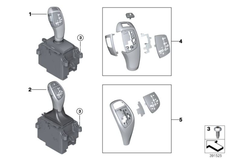 Gear selector switch ->