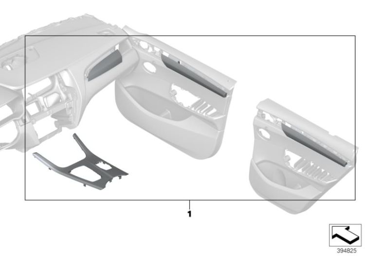 M Performance interior trims ->1459260