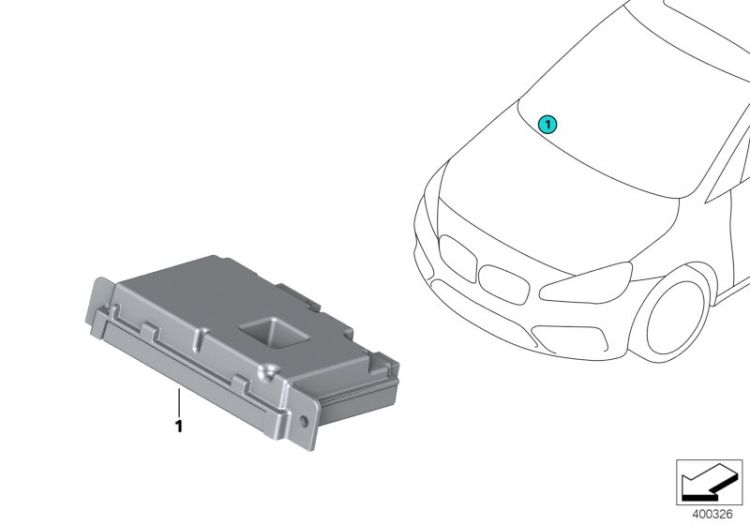 Control unit cam-based driver supp. sys ->58137660259