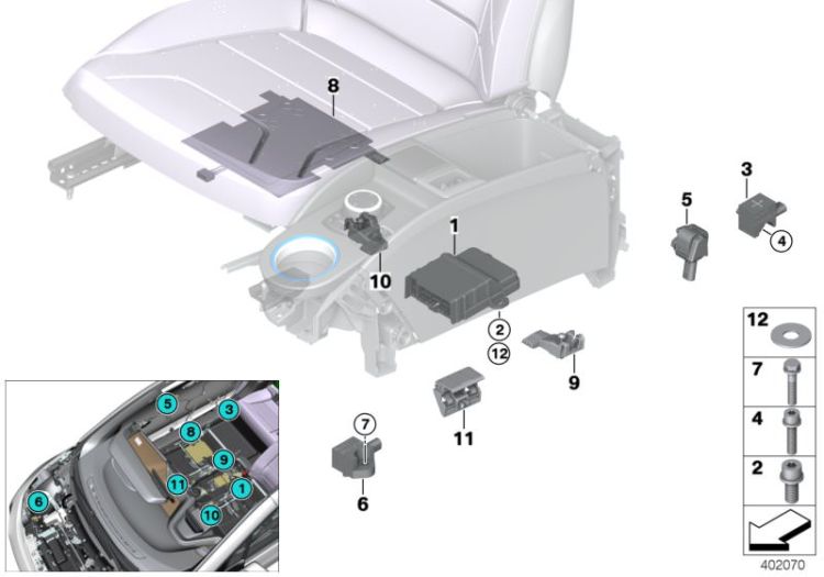 Electric parts, airbag ->47738411291