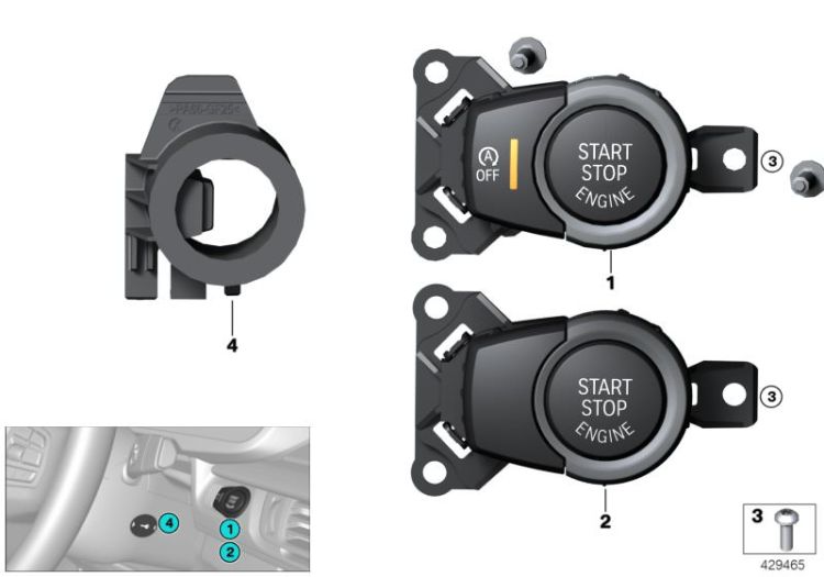 Switch, Start/Stop, and emerg.start coil ->56081613196
