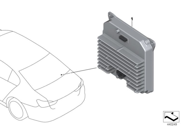 Control unit, Power Control Unit PCU ->59505614823