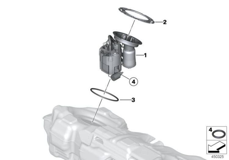 Kraftstofffilter/Pumpe/Füllstandsgeber ->54110160871