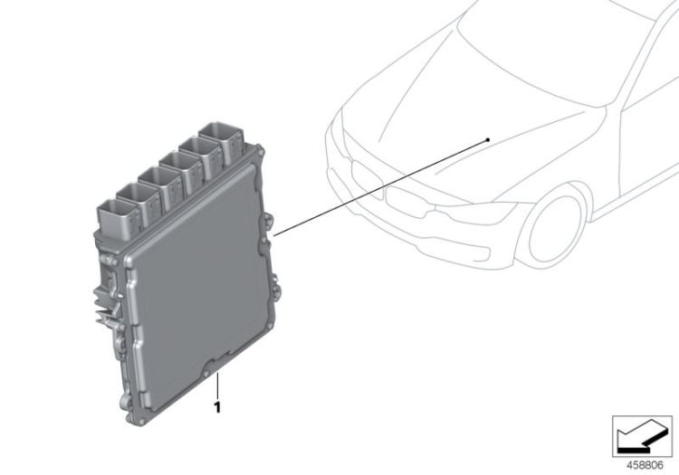 Basic control unit DME ->57301122047