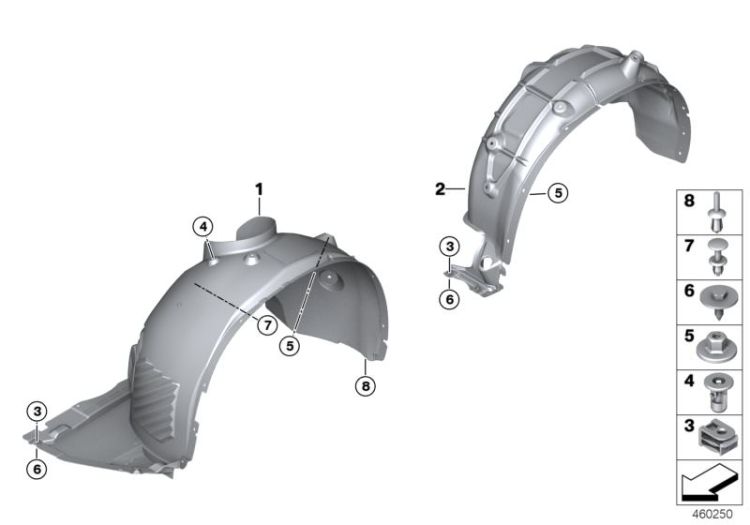 Wheelarch trim ->57445513186