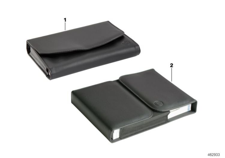 Vehicle document case BMW with embossing ->47338180885