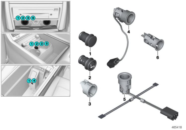 Cigarette lighter / power sockets ->54108612959