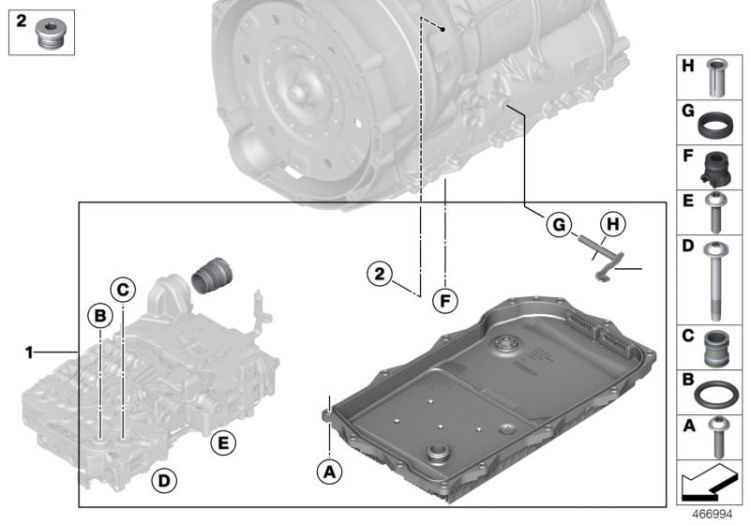 GA8HP75Z selector shaft ->56081241472