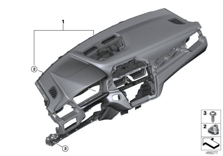 Verkleidung Instrumententafel ->59641512905