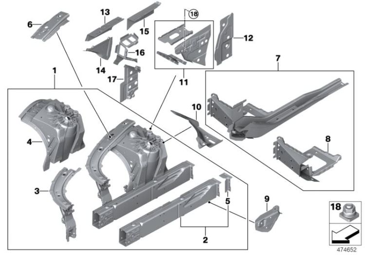 Wheelhouse/engine support ->58523412614