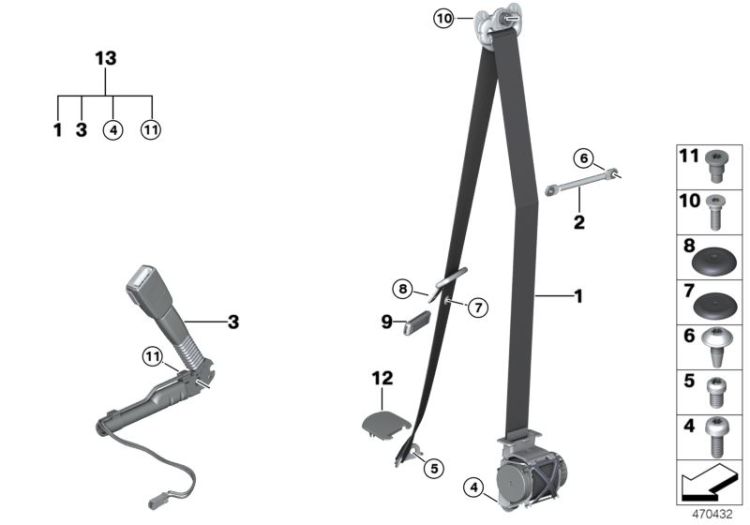 Cintura d.sicurez.anteriore ->53621720762