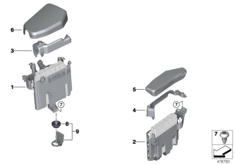 Control unit box ->57462122108