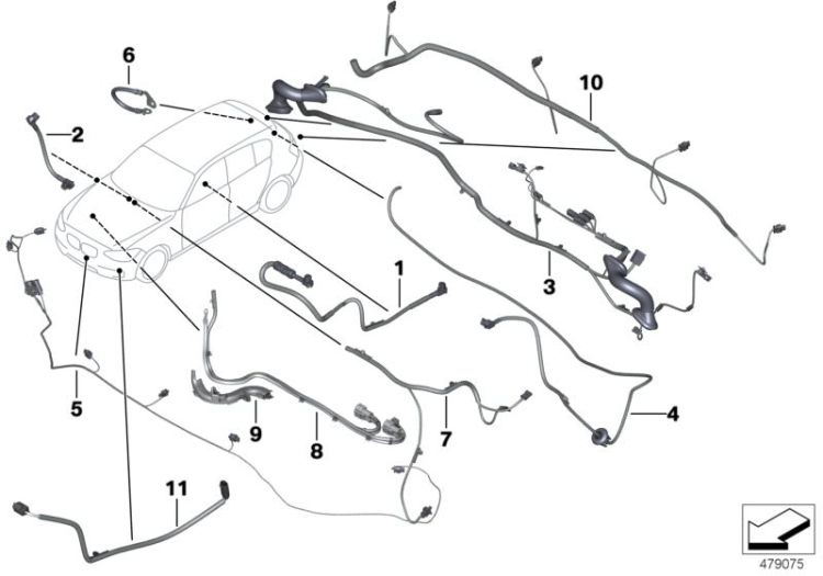 Various additional wiring sets ->55701612888