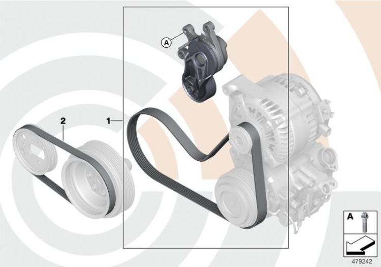 Repair kit, belt drives, Value Line ->53261116763